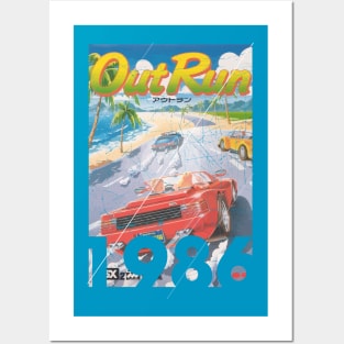 Out Run Posters and Art
